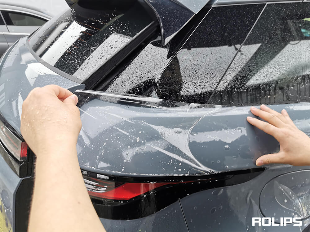 冬季貼車衣需要注意什么？剛貼完車衣下雪了怎么辦？（2）