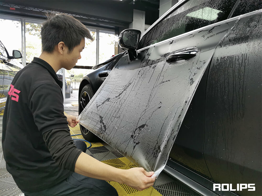 隱形車衣施工流程是什么。施工的過(guò)程中需要什么工具（2）