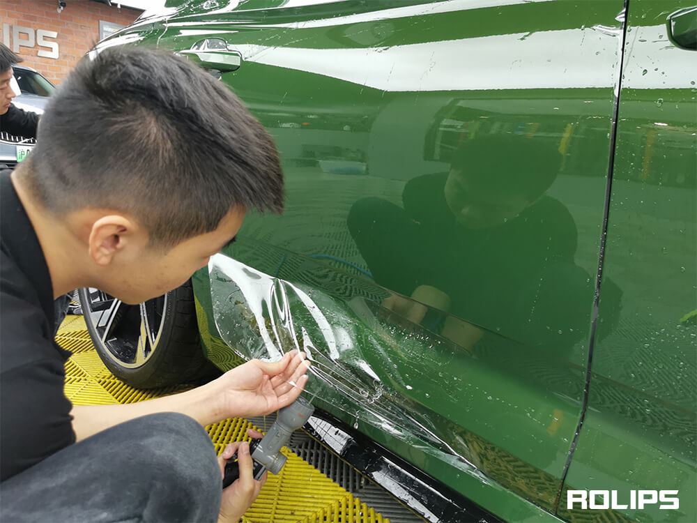 剛貼的隱形車衣可以直接跑高速么？多久可以行使？（4）